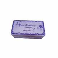 Boîte en métal rectangulaire à chaud avec couvercle, boîtes en métal pour photos, bijoux, objets personnels, emballage, logo personnalisé