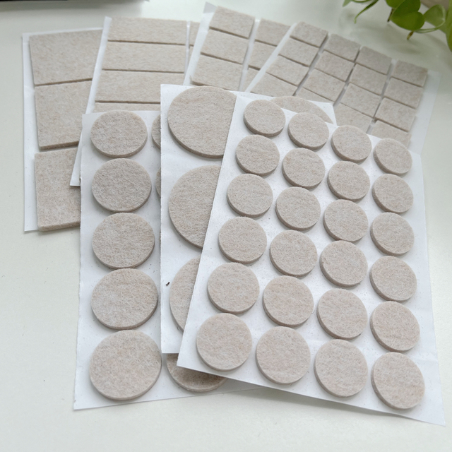 Heavy Duty Floor Protection Self-adhesive Furniture Eva Chair Leg Pads Felt Pad Protector