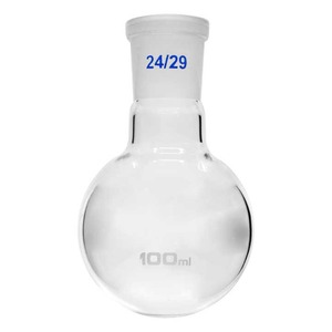 High Quality 3.3 Borosilicate Glass Round Bottom Flask with Wide Neck and Joint for <b>Educational</b> Lab <b>Supplies</b> - Product Image 1