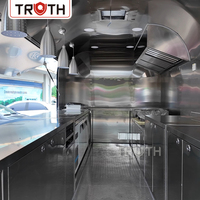 Truth Kommerzieller Mobiler Food Truck Voll Ausgestatteter Eiswagen Pizza-Imbisswagen für Partys und Hochzeiten