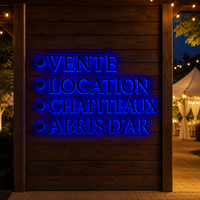 Enseigne lumineuse personnalisée en acier inoxydable pour parking, centre commercial, bureau, bâtiment, signalétique directionnelle illuminée, OEM