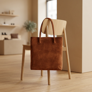Bolsos de Mano BS INTERNATIONAL de Cuero Genuino, Duraderos, Impermeables, Ecológicos y Ligeros, con Cierre de Cremallera y Logotipo Personalizado - Product Image 5