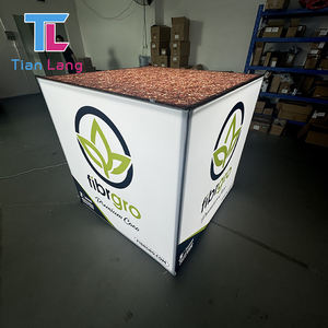 Cartel retroiluminado con caja de luz LED para paredes de exhibición de stand de feria comercial retroiluminado portátil impreso personalizado - Product Image 5