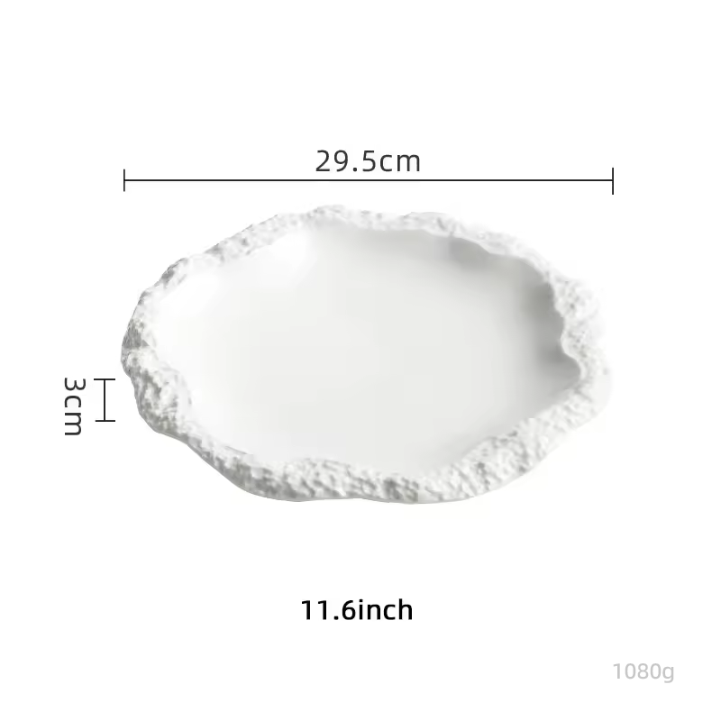12inch white