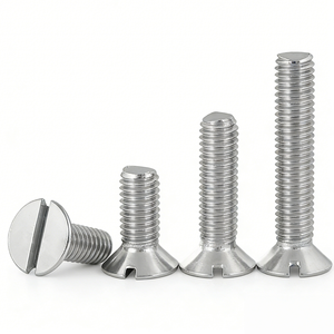 High Volume Low Cost Factory Discounts 304/316 Stainless Steel Slotted Countersunk Head Screw Polishing CNC Machining Services - Product Image 5