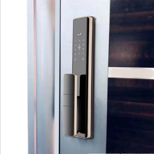 S912 akıllı uzaktan kumanda konut biyometrik kilitler parmak izi dijital kod kartı anahtarı Tuya WiFi APP akıllı kapı kilidi - Product Image 4