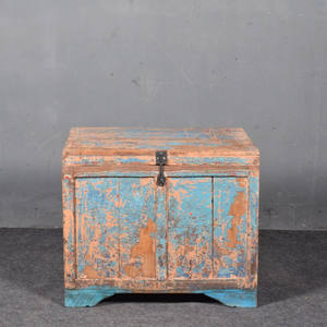 Best Collection <b>Vintage</b> wooden trunk Wooden <b>Box</b> Mix & <b>Match</b> Decor - MOQ 1 Container Only - Product Image 4