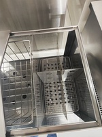 Chauffe-pains et machine à hot-dogs en acier inoxydable pour 100 hot-dogs et 48 pains, équipement commercial pour snacks, pour la cuisson à la vapeur des saucisses