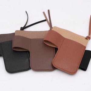 Étui de ceinture classique en cuir véritable Yy Brand, pochette pour lampe torche, sac de rangement portable pour outils EDC, étui durable pour couteau – Ventes flash - Product Image 2