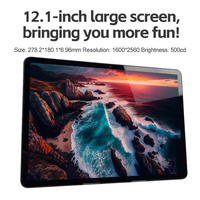 Vente en gros en usine Tablette PC LCD 12.1 pouces avec 4G 6 Go de RAM + 128 Go de tablette étudiante Android 14