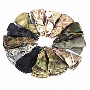 Outdoor Sport <b>Sunscreen</b> Fishing Camping Camouflaged Tactical Round Bucket Hat - Product Image 5