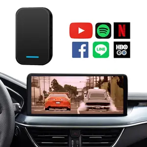 자동 스마트 carplay 자동차 상자 안드로이드 9.0 4 + 32G 5G 와이파이 포드 sync3 자동차 라디오 carplay 동글