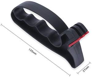 متعددة الوظائف المنزلية المطبخ السكاكين شحذ أداة 2 في 1 دليل نظام سكين مقص مبراة - Product Image 4