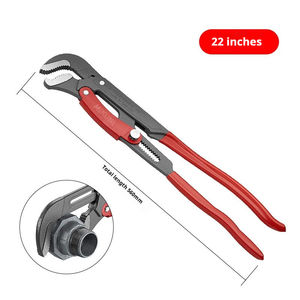 Clé à tuyau robuste de haute qualité, très vendue, 12/17/22 pouces - Outils de plomberie de qualité industrielle - Product Image 1