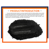 Carbón Activado en Polvo de Cáscara de Coco de Alta Calidad Marca BELIEVE, 98% de Pureza, Bolsa a Granel, Henan China, MSDS para Eliminación de Color en Vino