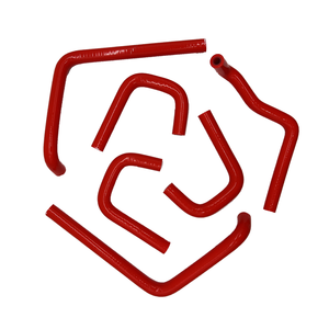 カスタムオートバイ用シリコン冷却ホースキット自動車用トラック用シリコンインタークーラー誘導ターボブーストホースキット - Product Image 1