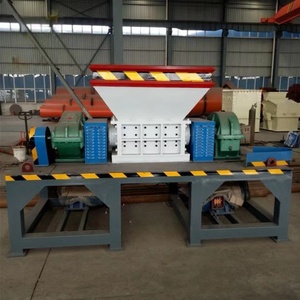 เครื่องรีไซเคิลพลาสติก PP PE PVC สำหรับเศษโลหะแบบสองเพลา ลดราคาพิเศษ รับประกันหนึ่งปี - Product Image 1