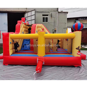 Castillo inflable de circo para niños, casa hinchable para saltar, compra comercial - Product Image 4