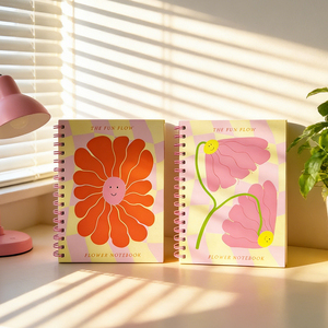 Carnet de notes à spirale en papier artistique avec logo personnalisé, vente en gros, cadeau d'entreprise, fournitures scolaires, carnet d'<span class=keywords><strong>étudiant</strong></span> - Product Image 4