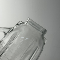 Blender Oster en verre 1,25 L, dessus carré, Vasos De Licuadora Oster Vidrio Redondo A06, pot en verre pour blender Oster