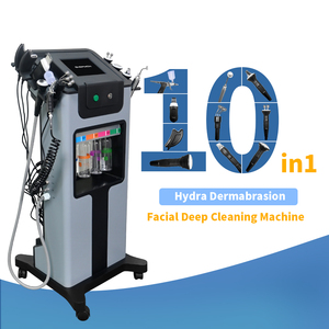 2024 plus récent 10-en-1 Microdermabrasion Machine faciale nettoyage en profondeur Aqua Peel 8-en-1 <span class=keywords><strong>Hydro</strong></span> pour la zone cible des lèvres Type de prise américaine - Product Image 2