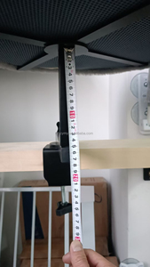 NUEVO Gato Muebles de oficina 360 Giratorio Pet Escritorio Hamaca Cojín Cama con marco de metal ajustable - Product Image 4