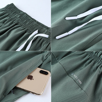 Shorts de sport pour hommes, shorts de fitness, shorts de musculation, séchage rapide, avec poches, shorts de sport pour hommes