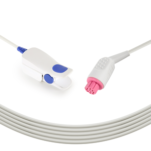 Compatible con el sensor de dedo Diascope 1 para adultos, clip <span class=keywords><strong>Artema</strong></span> Diascope G2 de 10 pines, sonda de SpO2 reutilizable. - Product Image 6