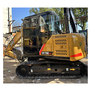 Máquina de Segunda Mano, Mini Excavadora Usada Original de China, SANY SY75C, Excavadora SANY Usada SY75, Venta a Bajo Precio - Product Image 1