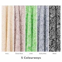 Tissu en maille brodé 100 % polyester non tissé, léger, résistant au rétrécissement, coloré, pour vêtements de mariage, bagages, accessoires