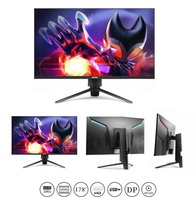 Weier 27 "pouces ordinateur de bureau 2K 144HZ 165HZ IPS moniteur de jeu grand écran incurvé plat