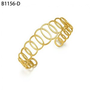 Amy Amy Fashion <b>Bangle</b> Cuff <b>Bracelet</b> <b>Silver</b> Plated Alloy Women's Jewelry PE1156 Trendy Gift - Product Image 4