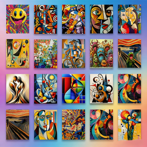 <span class=keywords><strong>Pintura</strong></span> por Números para <span class=keywords><strong>Adultos</strong></span>, Arte Abstracto <span class=keywords><strong>de</strong></span> Retrato, Kit <span class=keywords><strong>de</strong></span> <span class=keywords><strong>Pintura</strong></span> por Números 40*50cm, <span class=keywords><strong>Pintura</strong></span> Acrílica sin Marco para Decoración <span class=keywords><strong>de</strong></span> Pared del Hogar - Product Image 3