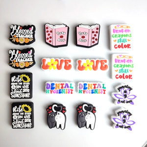 Entrega rápida, cadena fácil de grado alimenticio, pulsera de joyería DIY, cuentas en pluma, personaje, cuentas focales de animales - Product Image 5