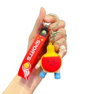 พวงกุญแจพลาสติก 3 มิติ รูปทรงฟุตบอลและบาสเกตบอล ของแท้จาก Mogo สำหรับตกแต่งรถยนต์และกระเป๋าเรียน - Product Image 5