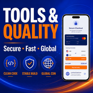 Développement d'applications de commerce électronique transfrontalier personnalisées pour iOS et Android avec paiement multi-devises LionCreate - Product Image 5