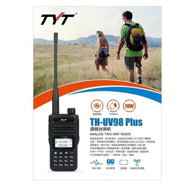 VOX Scrambler Durable Wholesale Available All-Weather Marine Field Work Best Seller IP67 Dustproof Waterproof 10W Walkie Talkie