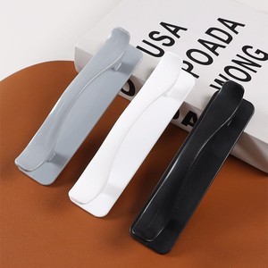 Universal No Drill Plastic Cabinet Handles Extra Large Bar Shape Minimalist Design Easy Installation for <b>Doors</b> Drawers - Product Image 1