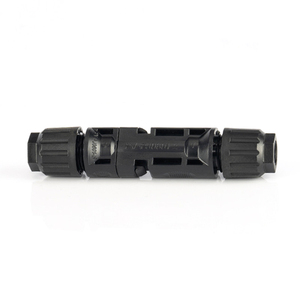 Connecteur solaire E <span class=keywords><strong>DC</strong></span> 1000V IP67 pour panneau PV, connecteur de câble mâle-femelle noir étanche - Product Image 3