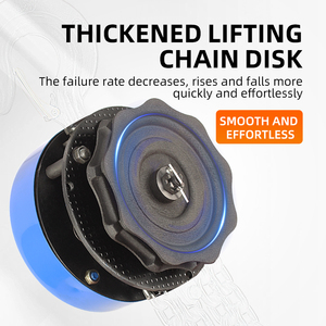 Nhà Máy Bán buôn juda thương hiệu thép Palăng xích 1T/2T/3t/5T mới của nhãn hiệu chuỗi khối 3M-12M nâng chiều cao CE chứng nhận <span class=keywords><strong>1</strong></span> năm - Product Image 4