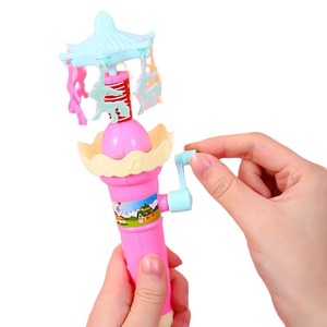 Carrusel de juguete con manivela, de plástico, educativo, para niños de 2 a 4 años, unisex, sin batería - Product Image 4