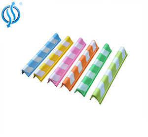 36 "lungo catarifrangente in gomma per proteggere gli angoli di protezione della parete paraurti con strisce gialle e bianche per la vendita del parcheggio del <span class=keywords><strong>Garage</strong></span> - Product Image 3
