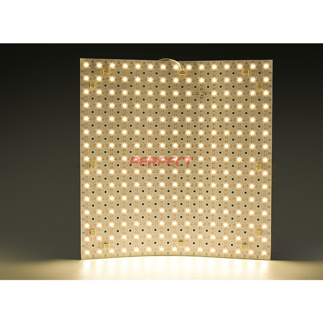 Fast Delivery 300x300mm Flexible Led Backlit Panel Square Smart Led Panel Light Sheet