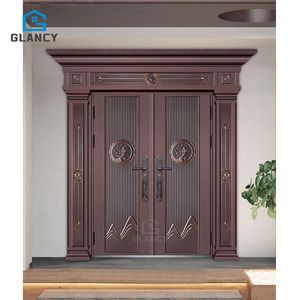 Porta d'Ingresso Principale in Acciaio di Sicurezza per Villa, Design di Lusso Francese, Personalizzabile, Vendita all'Ingrosso - Product Image 4