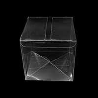 Boîte en plastique transparente pliable anti-UV imperméable de 0,25 mm d'épaisseur pour la protection des jouets