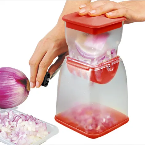 Dapur Alat Sayuran Bawang Putih Tekan Presser Perajang Bawang Bawang Putih Mincer Slicer Dicer Parutan