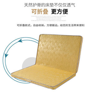 <b>Folding</b> Mat Pure Coconut Fiber <b>Mattress</b> 1.2m 1.5m 1.8m Eco Friendly Firm Design For Children Adults Elderly Bedroom Use - Product Image 2