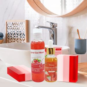 Gel de Lavado Femenino de Gran Venta para el Cuidado Íntimo Hidratante con Equilibrio de pH y Aroma a Fresa, Aceite para Masaje Yoni, Jabón Yoni para Mujer - Product Image 5