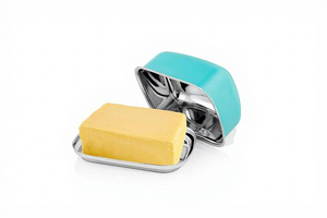 กล่องใส่เนยสแตนเลสทรงสี่เหลี่ยมพร้อมฝาปิด กล่องเก็บเนยรักษาความสด - Product Image 6