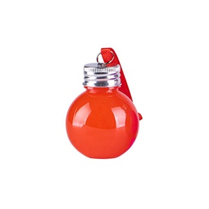 Eco Friendly Ball Shape Small Juice <b>Bottle</b> Packaging <b>50ml</b> 100ml 250ml Round Transparent Plastic <b>Bottle</b> - Product Image 4